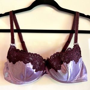 NEW Victoria’s Secret Royalty Purple Balconette Bra - 36B